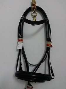 Brida de caballo de cuero genuino de alta calidad, banda para la frente con canal vacío y relleno de cuero de oveja supersuave - Product Image 6