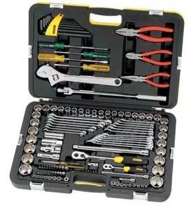 จัดส่งรวดเร็ว ชุดเครื่องมือสแตนลีย์คุณภาพสูง 132 ชิ้น แบบเมตริกและอิมพีเรียล - 99-059 ของแท้ - Product Image 5