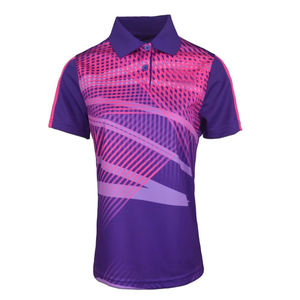 Vente en gros de polos personnalisés 100% polyester pour hommes, polos de golf brodés personnalisés, polos en polyester pour hommes - Product Image 2