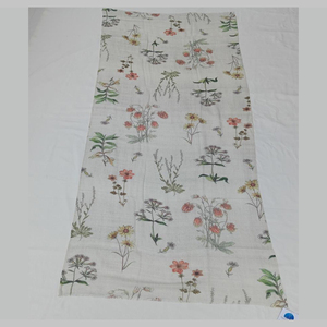 Écharpe de marque pour femmes Multi Floral numérique imprimé 100% Modal Long tissu extrêmement doux conceptions créatives prix pas cher - Product Image 2