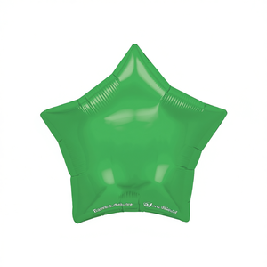 Globos de Estrella Metalizados Party Love, Verdes, 19 Pulgadas, Paquete de 12 - Product Image 2