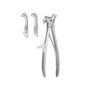 Professional Grade Manual Cranial Rongeur Forceps <b>Surgical</b> <b>Bone</b> Cutter Stainless Steel Reusable Medic <b>Instrument</b> for Operating - Product Image 2