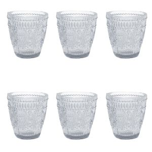 Set di 6 Bicchieri da Acqua Siviglia Sibilla da 330 ml, Eleganti Bicchieri per Bevande - Product Image 1