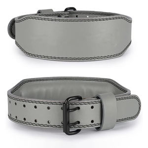 Cinturón de Gimnasio de Alta Calidad para Levantamiento de Pesas, Unisex, Cuero Vacuno Genuino, Tamaño y Logotipo Personalizables, Transpirable, Antideslizante - Product Image 1