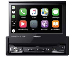 Pioneer AVH-3500NEX 1-Din 7 pouces, autoradio avec écran rabattable, Car Play, Android Auto, aluminium industriel, garantie 3 ans, OEM personnalisé - Product Image 2