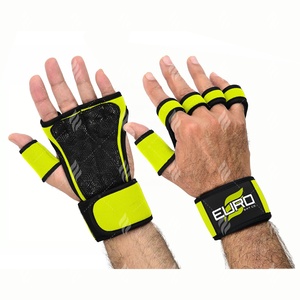 Gants de musculation demi-doigts OEM, nouvelle arrivée, fabriqués en néoprène, respirants, confortables, avec support de poignet, adhérence rembourrée fiable - Product Image 1