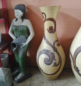 Jarrón de Cerámica Grande y Lujoso para Decoración del Hogar, Producto de Cerámica y Esmalte - Product Image 2