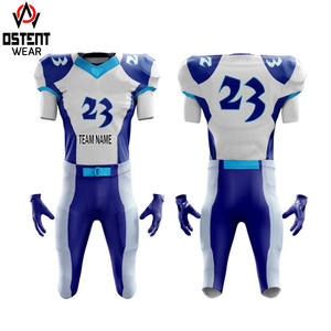 Wholesale Custom Made American Football Soccer Jersey Breathable <b>Mesh</b> <b>Short</b> Sleeve Sports Wear Plus Size Printed Sublimation - Product Image 4