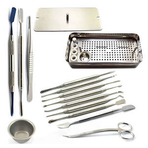 เครื่องมือผ่าตัดทางทันตกรรม MEDZORA SURGICAL สแตนเลสสตีล รุ่นขายดีที่สุด ได้รับการรับรองมาตรฐาน CE ระดับ Class I MS-1454 รับประกัน 1 ปี สีเงิน - Product Image 4