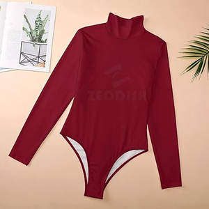 Body une pièce du fabricant à vendre 2025 Fashion Wear Women Professional Polyester/Cotton Quick Dry Breathable Custom Logo - Product Image 6