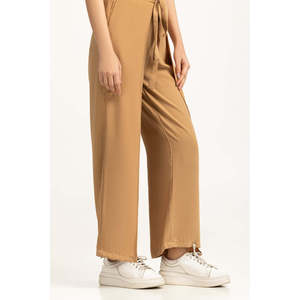 Pantalones Anchos de Moda para Mujer, Mezcla de Telas, WM-TRC-WS24-121, Antiarrugas, Crepé, Opciones de Cintura Alta/Baja Disponibles, Tallas XS S M XL 3XL, Coloridos - Product Image 2