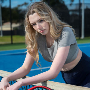 เสื้อครอปเทนนิสผ้านิ่มคุณภาพสูงเสื้อครอปสำหรับผู้หญิงเสื้อครอปสำหรับฤดูร้อน - Product Image 2