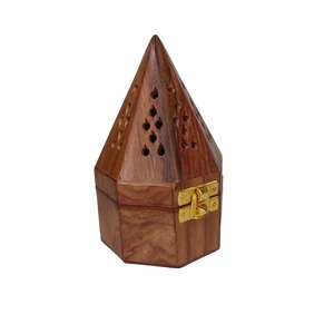 Recogedor de incienso y palos de madera hechos a mano al por mayor para uso aromático - Product Image 3