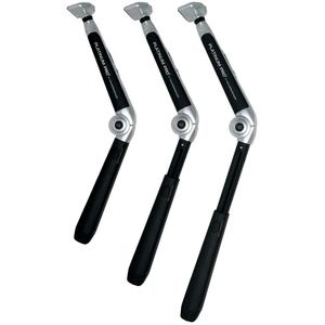 Nouvel étui à long manche avec 3 têtes de rasage flexibles, charnière pivotante, kit de 4 outils de rasage pour le dos - Product Image 1