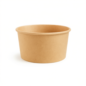 Coppette per Zuppa in Carta Kraft Usa e Getta da 8 oz - Product Image 2