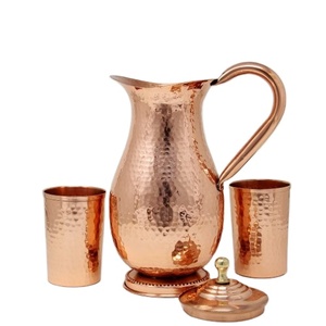Premium Quality Handmade Copper Jug Fancy Drinkware Jug Inexpensive Wholesale Eco Friendly for Selling - Product Image 1