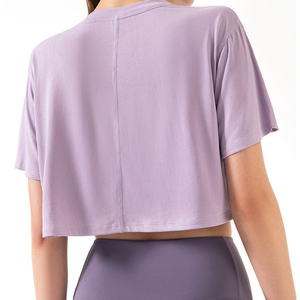 Camisas Tb 100% algodón liso en blanco verano Casual Wear mujer camiseta Casual Wear O cuello mujeres O cuello camisetas - Product Image 2