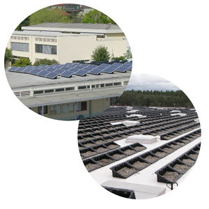 Staffe per Pannelli Solari Fotovoltaici, Sistema di Montaggio per Rack di Pannelli Solari, Kit di Montaggio su Tetto Piano con Zavorra in HDPE - Product Image 5
