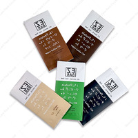 Sacs en papier kraft thermoscellables pour glaces, en plastique, avec fermeture latérale, flexibles, pour congélateur, pour aliments congelés