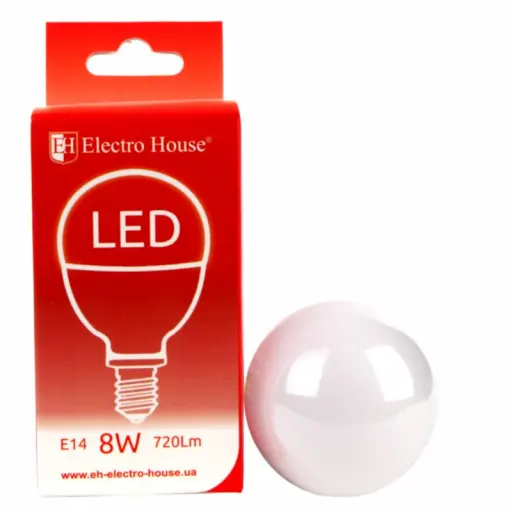 LED Bulb 8W P45 LED Light Bulb E27 Indoor Lighting Energy Saving Wholesale 2 Years Warranty 220V High Quality