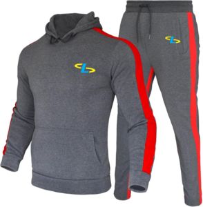 Trajes Deportivos Personalizados de Dos Piezas para Hombre, Trajes Deportivos Elegantes con Cremallera para Gimnasio y Deportes de Invierno, Disponibles en Talla XL - Product Image 6