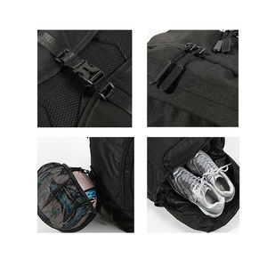 Sac à dos de sport de basketball en nylon et polyester, durable, grande capacité, équipement de plein air, motif de lettres, luxe personnalisable BB-0057 - Product Image 3