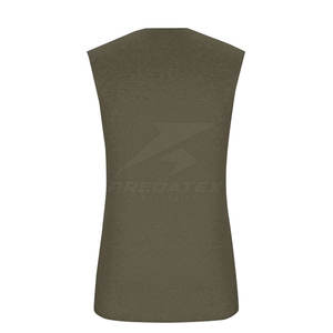 Camisas sin mangas cómodas de MATERIAL PERSONALIZADO, ropa ajustada, camisas sin mangas - Product Image 3