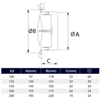 Pièces de systèmes HVAC OEM, vanne réglable, diffuseur universel, ventilation, prise d'air ronde, aérateur de plafond pour bureau