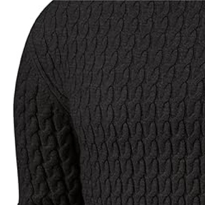 Suéter cálido de invierno de calidad profesional, suéter informal para hombre, suéter de punto de poliéster para hombre - Product Image 3
