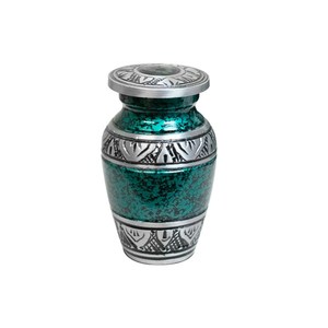 Urnas de Metal personalizadas para decoración del hogar, urna de cremación, los mejores productos funerarios para cenizas humanos, Mini suministros al por mayor - Product Image 1