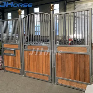 Equine Product Horse Stalls Outdoor Horse Stables for Horse Barns with Upper Grills