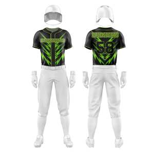 Ropa de equipo de fabricación profesional, uniformes de béisbol de contraste de Venta caliente, diseño personalizable para ropa deportiva de béisbol y softbol - Product Image 4
