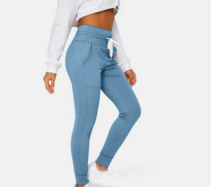 Top tendance 2024 gros Legging survêtement polyester ou nylon élastique pantalon de survêtement automne pantalon joggers femmes - Product Image 4