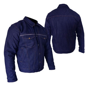 Venta caliente nueva tela transpirable de alta calidad chaquetas de mezclilla para hombres Venta caliente de algodón hacer diseño cómodo chaquetas de mezclilla para hombres - Product Image 3