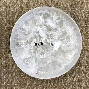 ถาดเรซิ่นทำมือ ถาดเสิร์ฟสวยหรู สำหรับโต๊ะอาหาร งานเลี้ยง และเป็นของขวัญ Tradebyd - Product Image 1