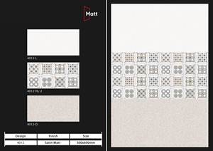 Carreau de mur en céramique antidérapant mat de 300x600mm Carreaux de sol extérieurs en porcelaine - Product Image 3