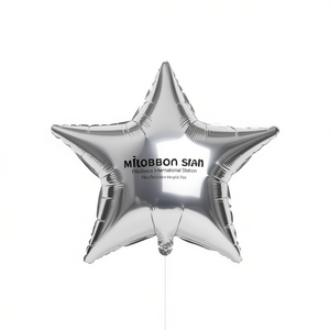 Palloncini Party Love Estrella Multipuntas Argento 40 Pollici 108 Cm Confezione da 12 Pezzi - Product Image 1