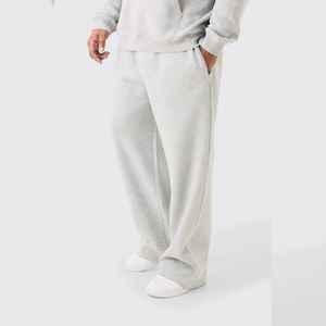 Personalizado Jogger pantalones de chándal polar Jogger pantalones clásicos de pierna ancha pantalones de chándal al por mayor elástico apilado Joggers pantalones de chándal holgados - Product Image 6