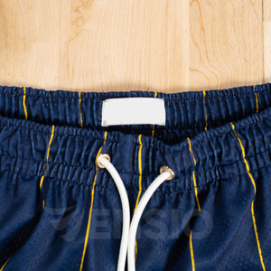 Breathable High Quality Custom 220 Grams 100% Polyester Basketball Double <b>Layered</b> Mesh Shorts Summer Men - Product Image 3