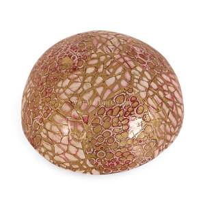 Cuenco de Coco con Incrustaciones de Nácar, Hecho a Mano, Lacado, Natural, Ecológico, Decoración Bohemia de Vietnam - Product Image 2