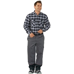 Welding Protective <b>Trousers</b> for Welders Size 54 Grey/Black - Product Image 1