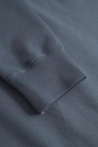 Sweat à capuche vierge à manches longues pour hommes 100% coton doux avec logo personnalisé et broderie au prix de gros - Product Image 4