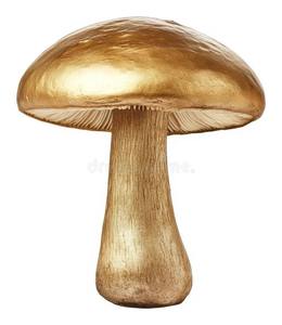 Escultura de Hongo Dorado de Aluminio Hecha a Mano de Calidad de Exportación, Estilo Art Deco, Ecológica, Ligera, para Mesa, Hogar, Festival Diwali - Product Image 3