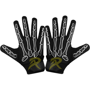 Gants de rugby à doigts complets, respirants, antidérapants, en silicone, pour baseball, football américain, différentes couleurs et tailles plus grandes - Product Image 6
