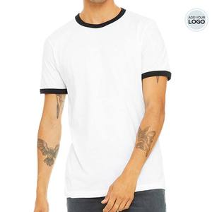 100% camisetas unisex de algodón peinado y hilado en anillo - Product Image 2