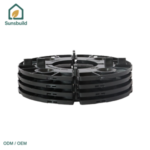 Sunsbuild Heavy Duty 10mm Fixed Height Plastic Pedestals for Deck Joist Support Outdoor Decking and Landscaping Project - Product Image 6