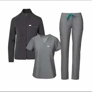 2024 vente chaude séchage rapide infirmière Stretch Scrubs ensembles pour femmes en gros infirmière uniforme robe pour hôpital femmes gommage uniforme - Product Image 5