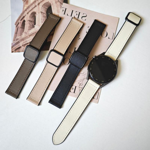 สายนาฬิกาซิลิโคน20มม. 22มม. สำหรับ Samsung <span class=keywords><strong>Galaxy</strong></span> <span class=keywords><strong>Watch</strong></span> 7 6 5 <span class=keywords><strong>5pro</strong></span> 4ตะขอแม่เหล็กสำหรับ Huawei GT6 GT5 <span class=keywords><strong>5PRO</strong></span> 4 - Product Image 6