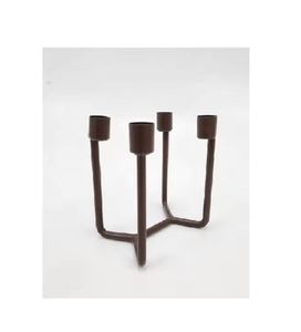 อุปกรณ์ตกแต่งงานแต่งงานแบบเหล็กพร้อมที่จับสีดำด้านตกแต่งบ้านงานแฮนด์เมด - Product Image 2