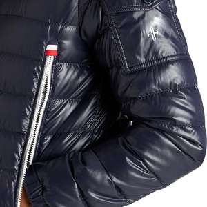 Nouveau Top Design Logo Personnalisé Veste D'hiver 100% Polyester Respirant Imprimé Fermeture Éclair Puffer Veste par ATLANTIC - Product Image 2